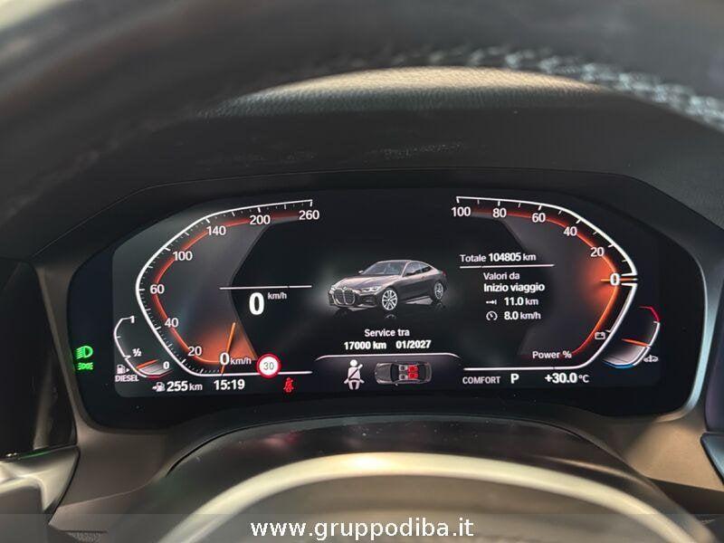 BMW Serie 4 G22 2020 Coupe Diesel 420d Coupe mhev 48V xdrive Msport auto