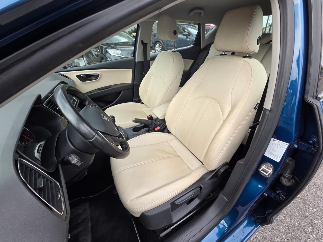 Seat Leon 1.6 TDI 105 CV 5p. Start/Stop Business LED *uniproprietario*tagl-certificati*pelle*full led*
