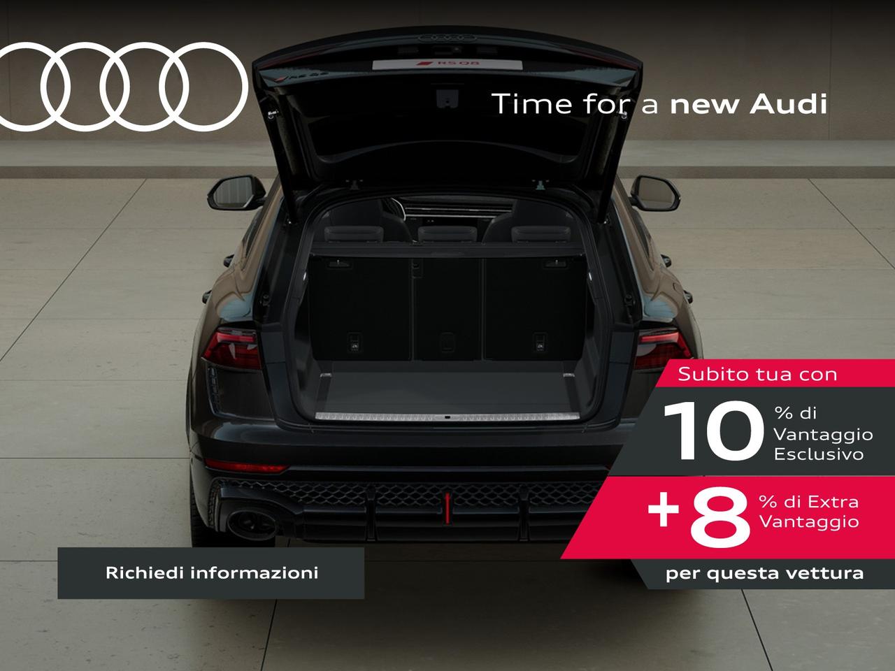 Audi RSQ8 rs 4.0 mhev 48v performance 640cv tiptronic