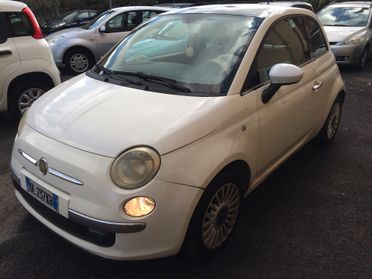 2007 Fiat 500 1.2 Lounge benzina GPL !! TAGLIANDATA CINTA DISTR.FATTA KM 206000!