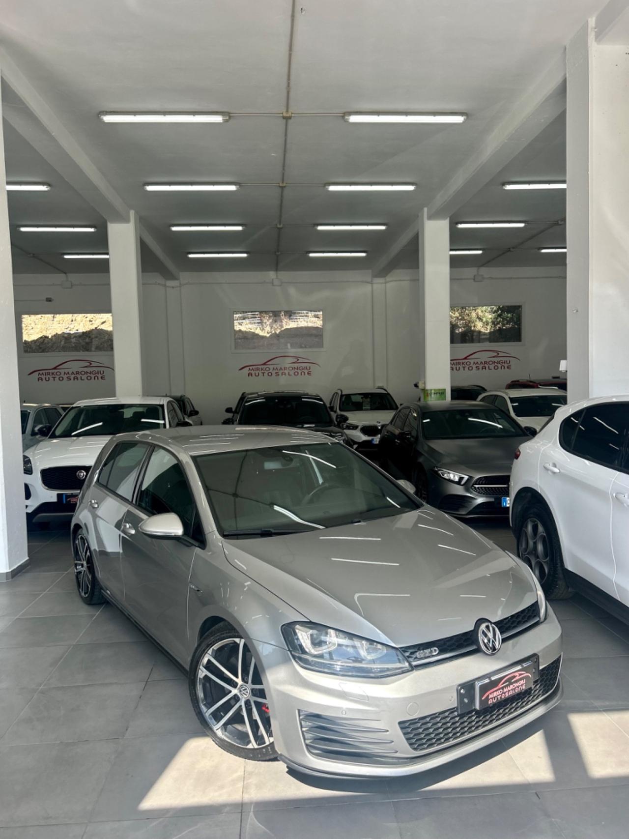 VW GOLF 7 GTD 2.0 TDI 184cv FINANZIABILE