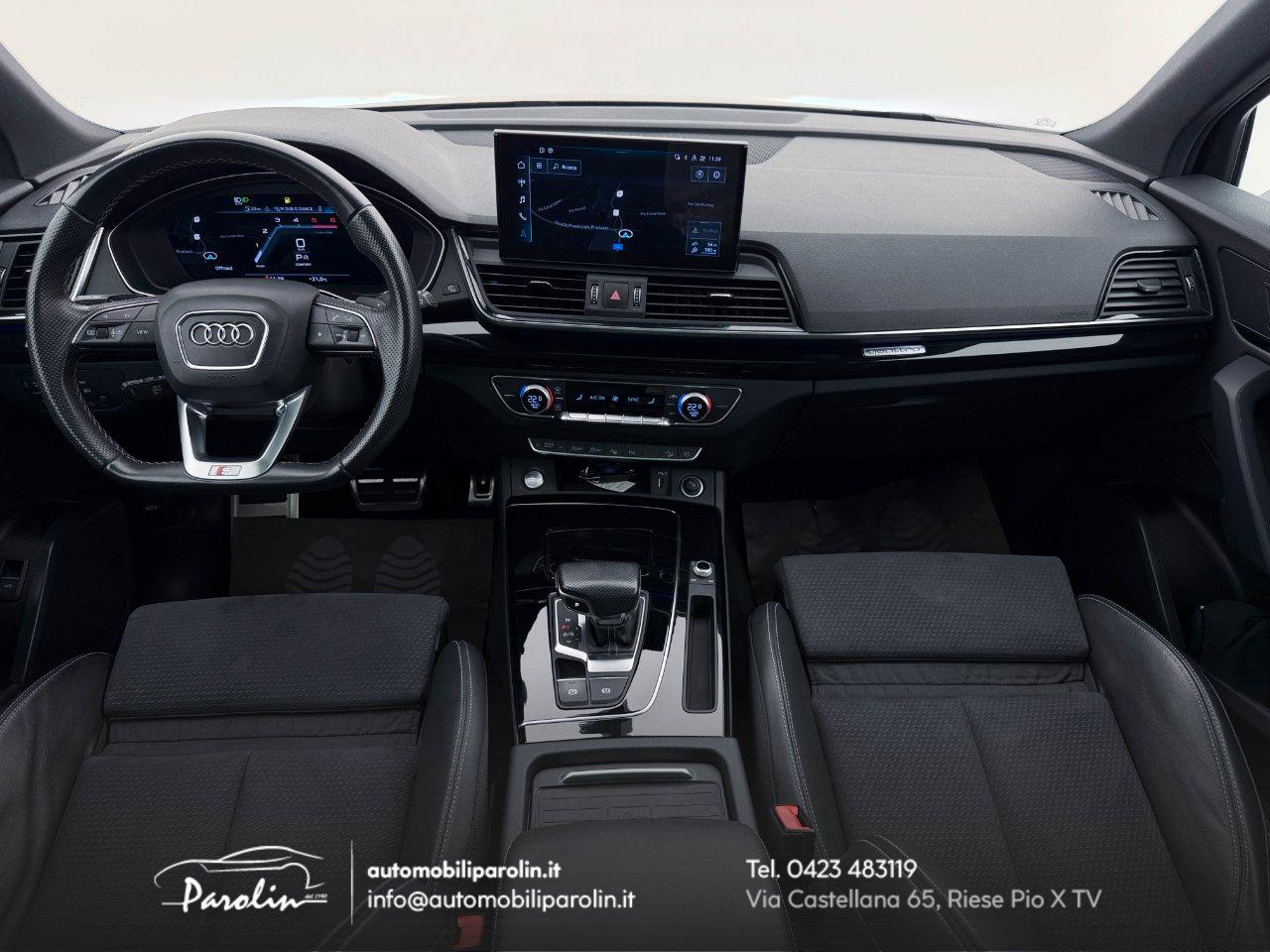Audi Q5 Sportback 40 2.0 tdi mhev 12V S-line Plus quattro S-tronic Tetto-Black pack-20''