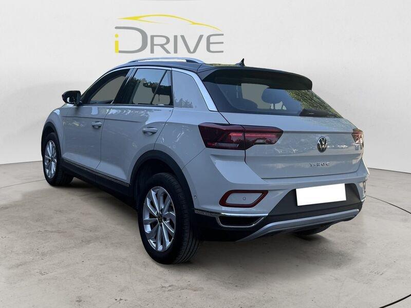 Volkswagen T-Roc T-Roc 1.0 tsi Style 110cv BICOLORE "ASCOT GREY" + GPL