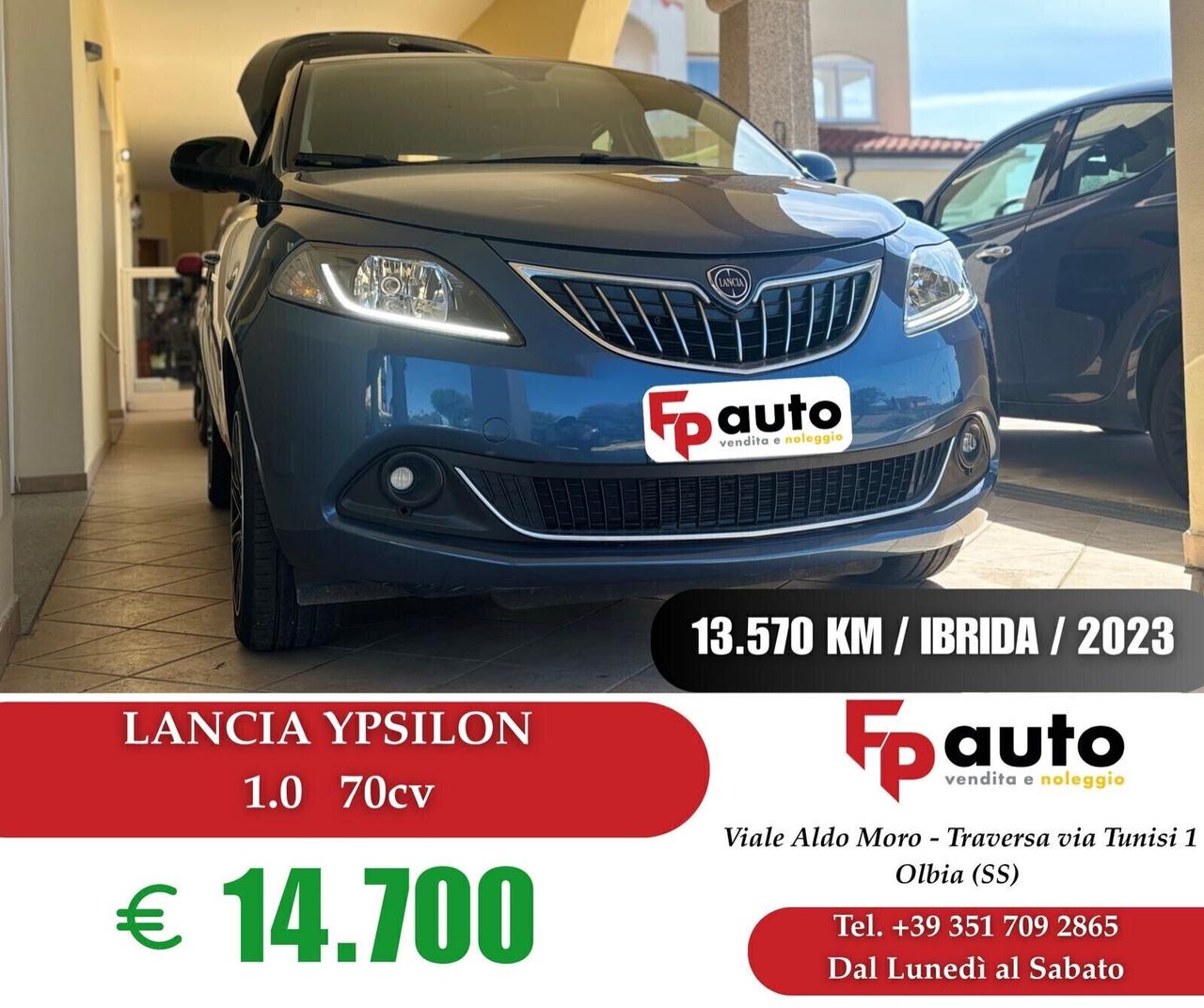 Lancia Ypsilon 1.0 FireFly 5 porte S&S Hybrid Gold