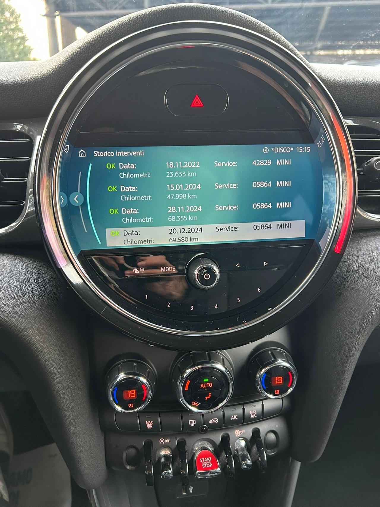 Mini F56 3p 1.5 BENZINA Yours auto LED CERCHI 17"