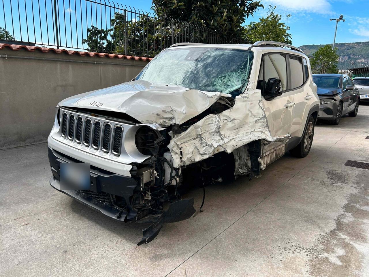 Jeep Renegade 1.6 MJT 120CV - 2017 Incidentata