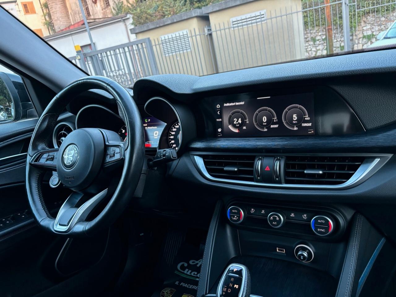 Alfa Romeo Stelvio 2.2 Turbodiesel 190 CV RWD FULL SUPER MY 21 - TOTAL-BLAK