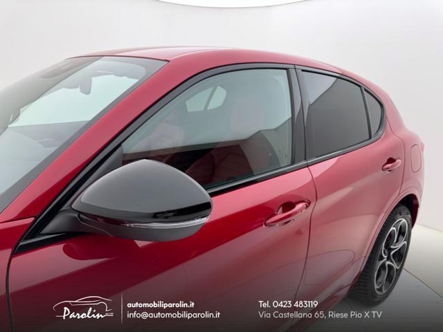 ALFA ROMEO Stelvio 2.0 Turbo 280 CV AT8 Q4 Veloce Harman-pelle Rossa