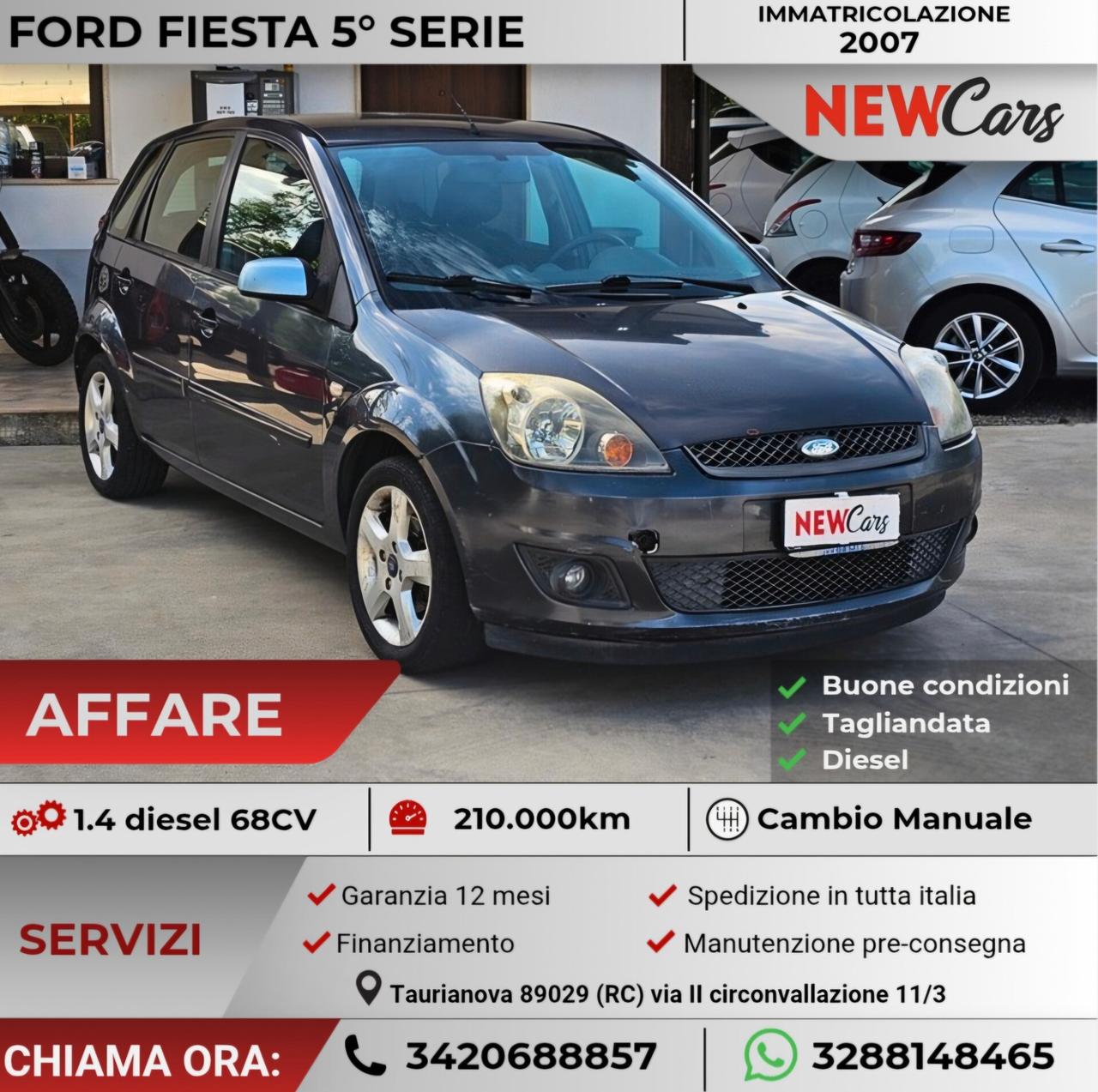 Ford Fiesta 1.4 TDCi 5p. Ghia