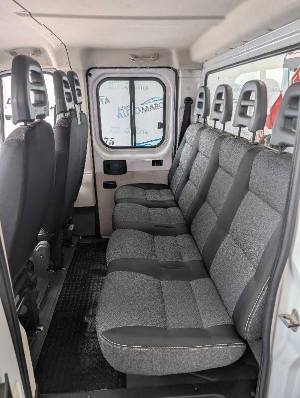 FIAT Ducato Maxi 35 X 2.3 mjt 130cv DOPPIA CABINA! GRU FASSI!