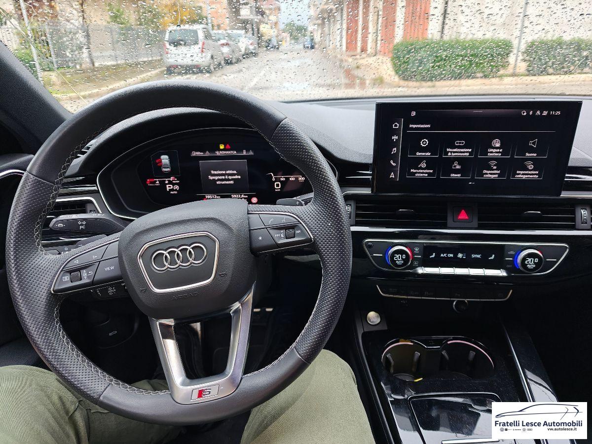 AUDI - A4 35 2.0 tdi mhev S line edition 163cv s-tronic (sede Piano Lago)