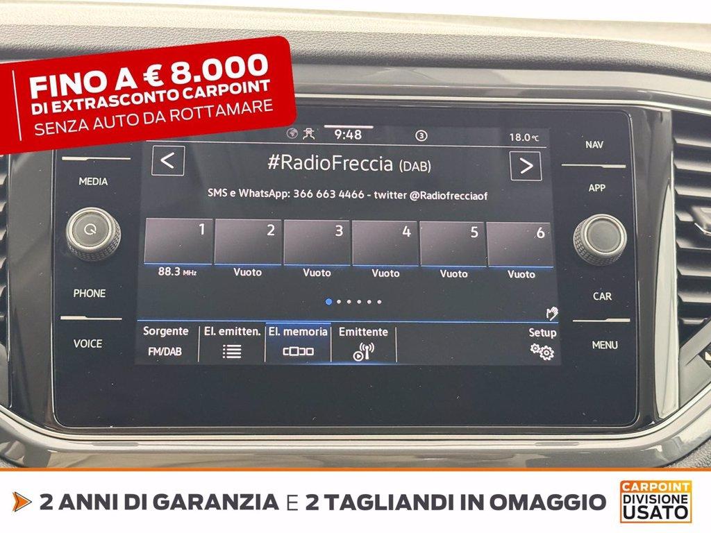 VOLKSWAGEN T-roc 1.5 tsi advanced dsg del 2020