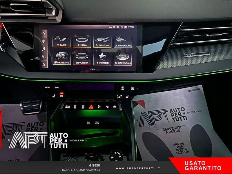 Audi A3 A3 Sportback 1.5 tfsi mhev S line edition 150cv s-