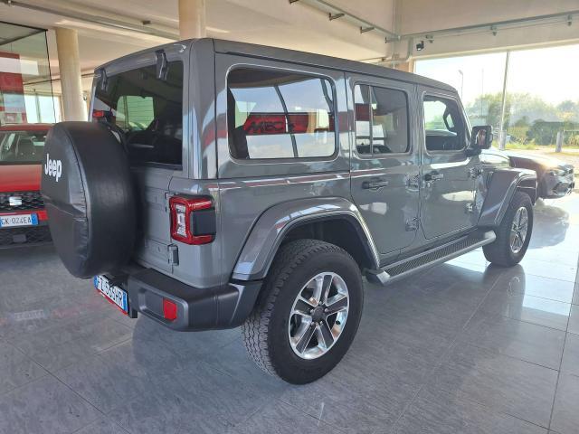 Jeep Wrangler Unlimited 2.2 mjt II 200cv Sahara Auto, Pelle Nera, Tetto elettrico, Fatturabile IVA deducibile