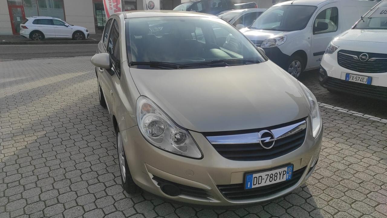 OPEL CORSA 1.2 BENZINA 80CV 5 PORTE OK NEOPATENTATI