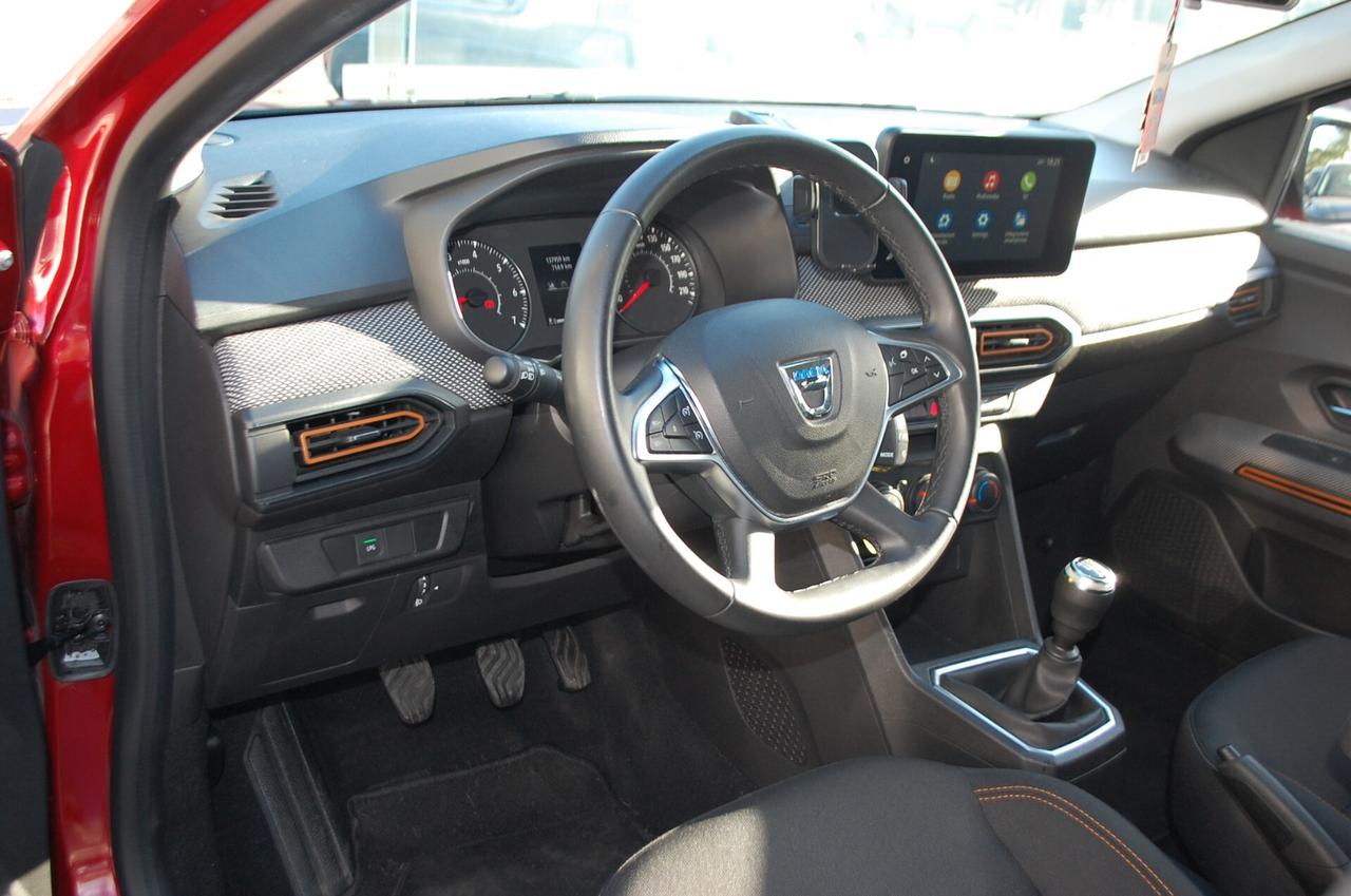 Dacia Sandero Stepway 1.0 tce Comfort Eco-g 100CV Uff Italy Led USB