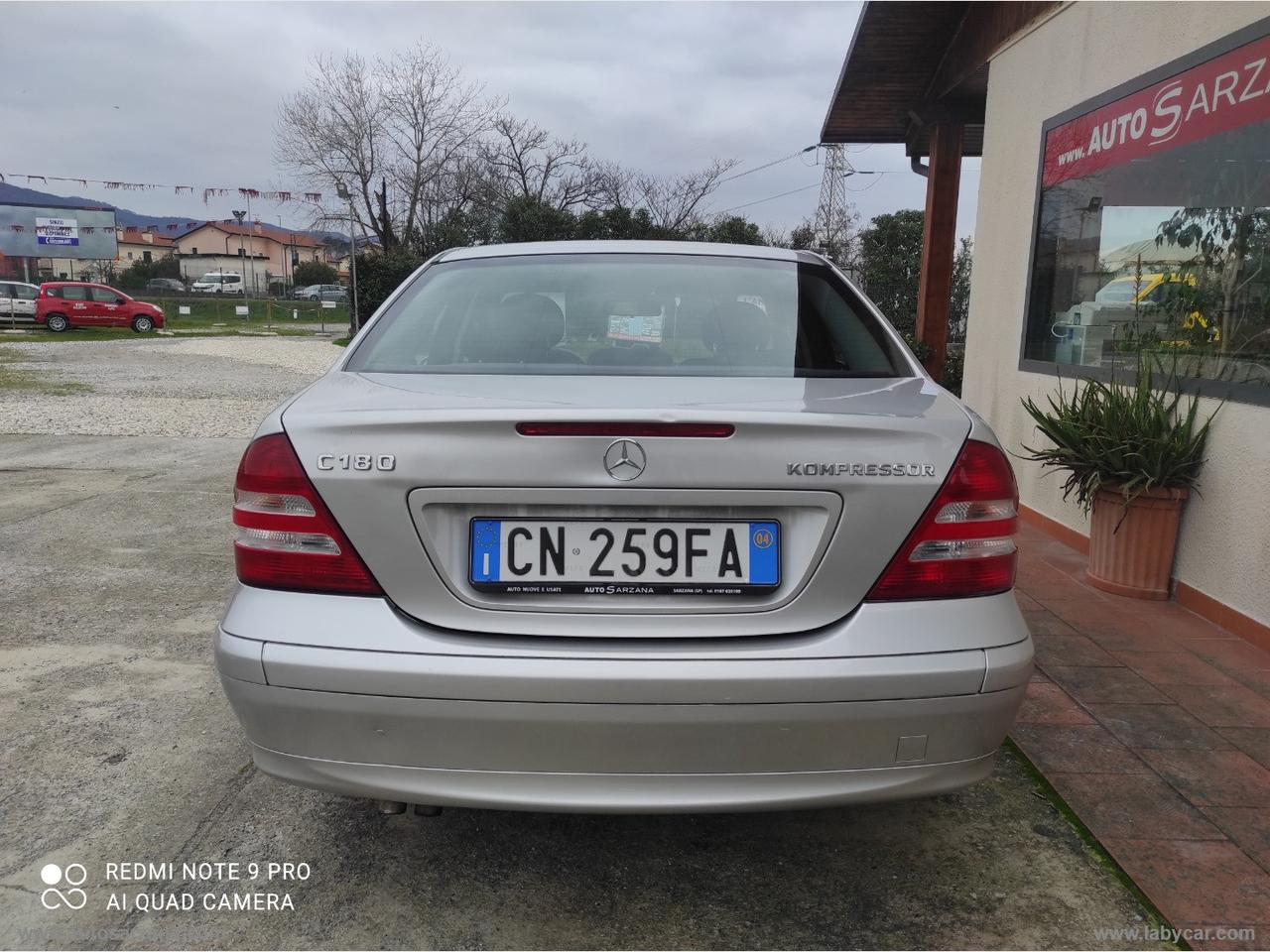 MERCEDES-BENZ C 180 Kompressor TPS Classic 15GG SODDISFATTI O RIMBORSATI