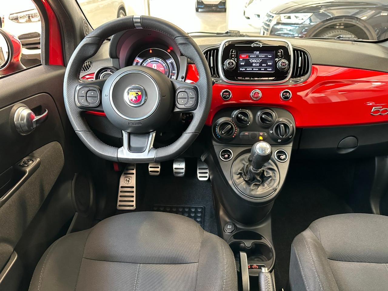 Abarth 595 1.4 t-jet 145cv - 17" - Scarico Monza