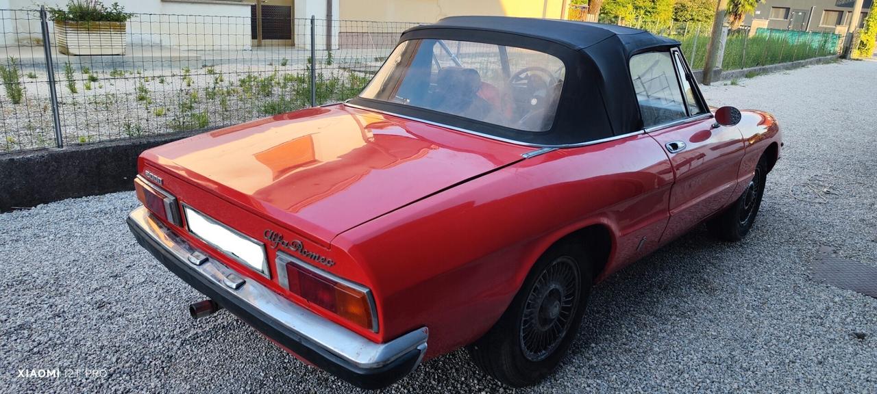 Alfa Romeo Spider 2.0 Veloce 131CV (ITALIANA)