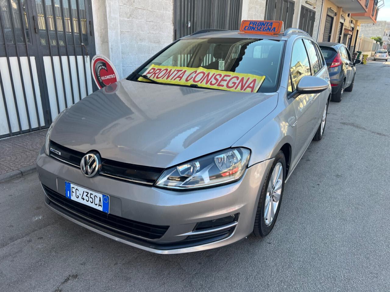 Volkswagen golf 7 1.4 benzina/metano Anno 2017