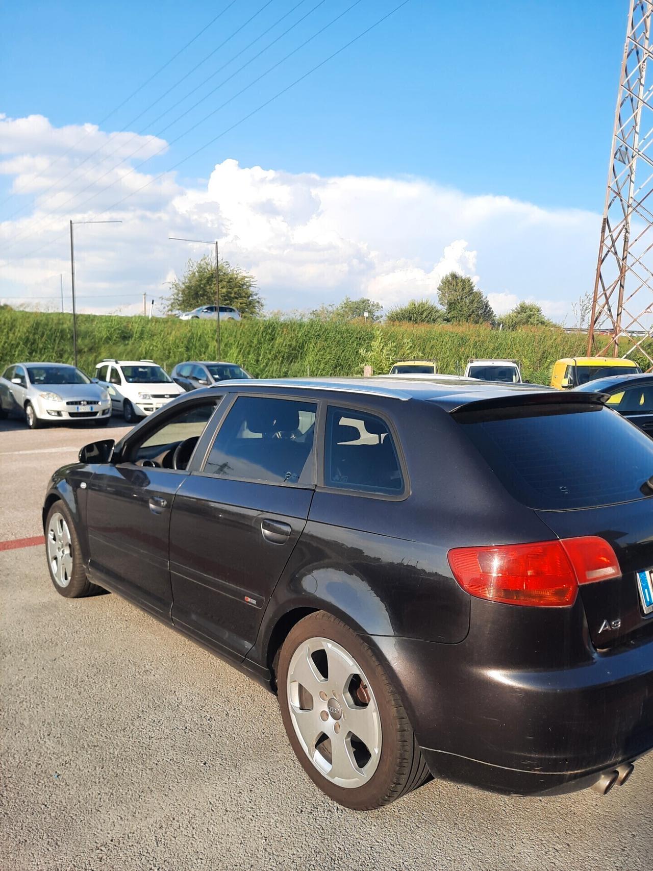 Audi A3 2.0 16V TDI ESTERNO S-LINE Ambition 170 cavalli