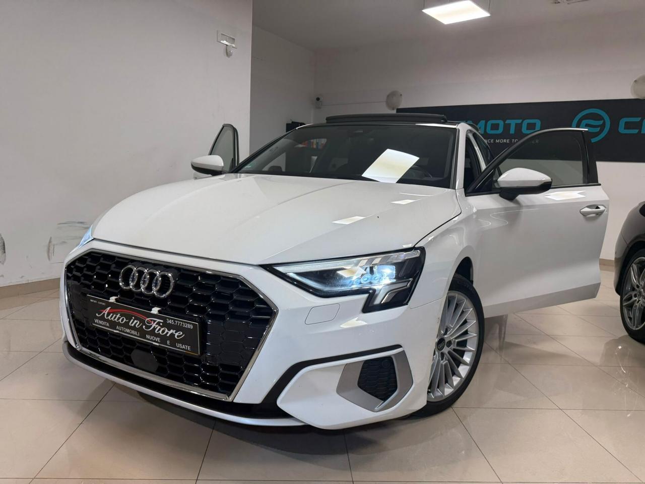 AUDI A3 SPORTBACK,TETTO PANORAMICO,LED,USATO GARANTITO