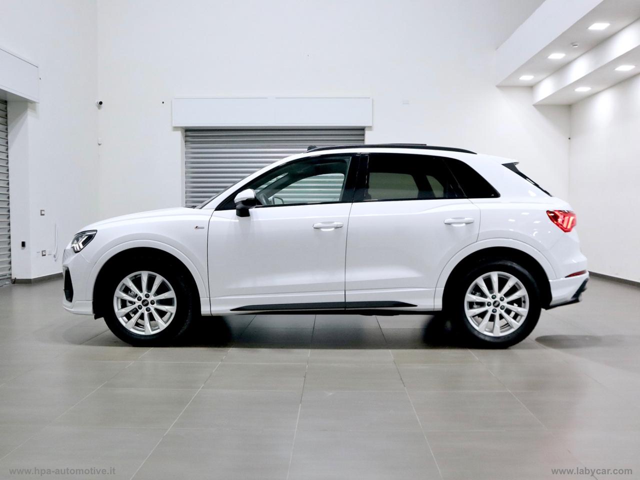 AUDI Q3 2.0TDI S-line TETTO LED MATRIX PELLE RETROCAMERA