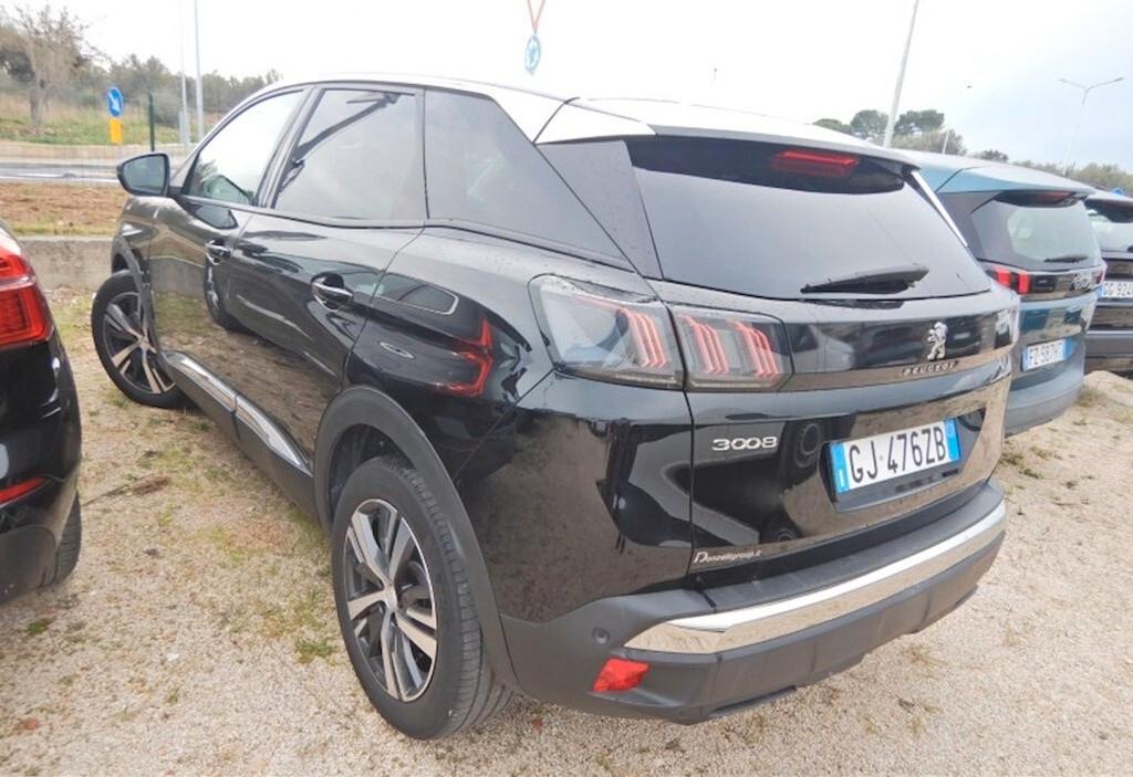 Peugeot 3008 1.5 BLUEHDI 131CV EAT8 ALLURE ( FARI LED - NAVI MIRROR CERCHI 18 PDC TELECAMERA POST. )