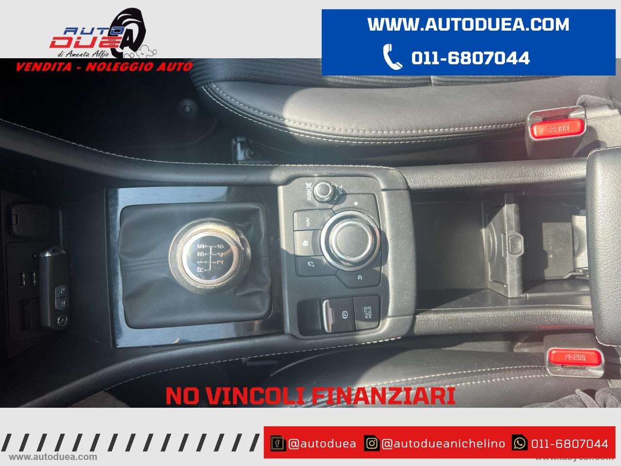 MAZDA CX-3 1.8L Skyactiv-D Exceed NO VINCOLI FINANZIARI