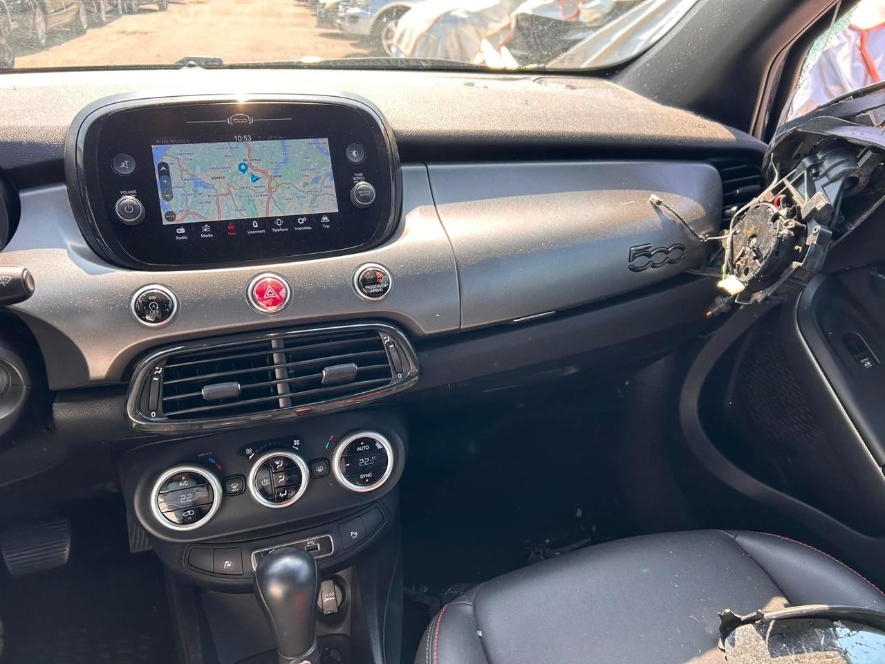 Fiat 500X Sport 1.3 T4 150cv DCT Automatica | Navi Full LED Sinistrata