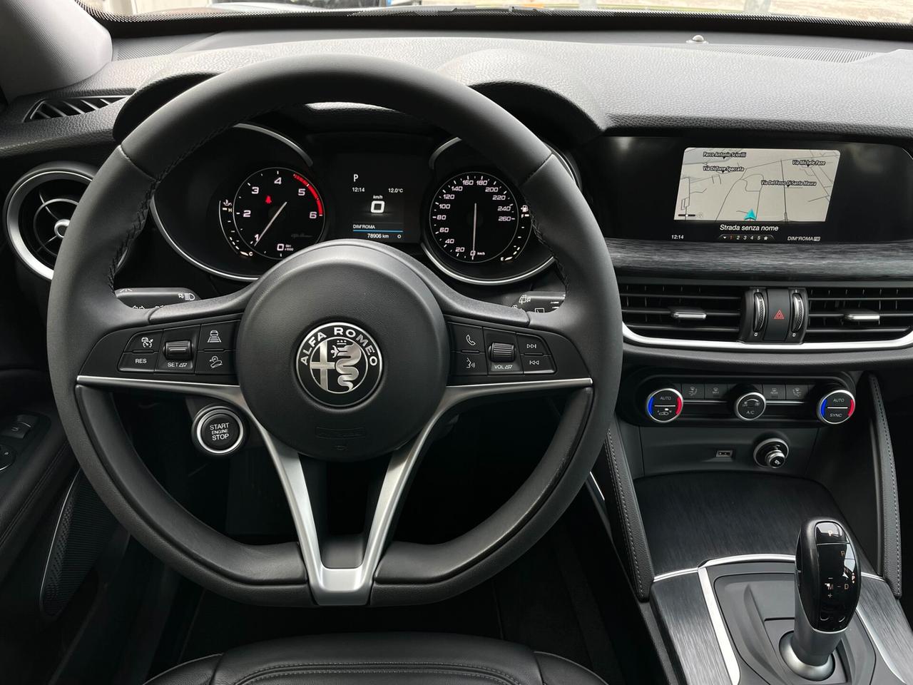 Alfa Romeo Stelvio 2.2 TD 160 CV BUSINESS PELLE TOTALE RUOTINO AT8 RWD