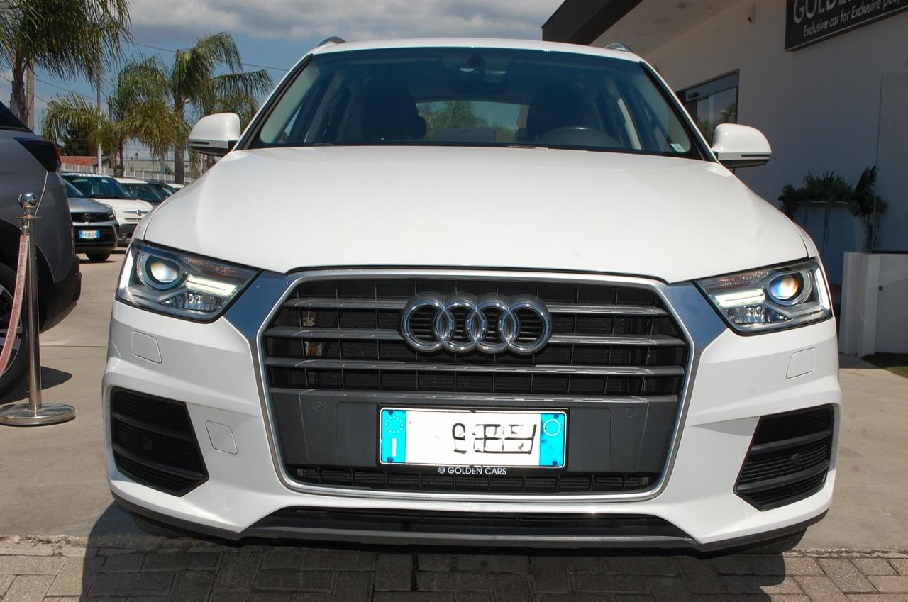 Audi Q3 2.0 TDI 120CV Design Uff Italy Led Navi Clima USB