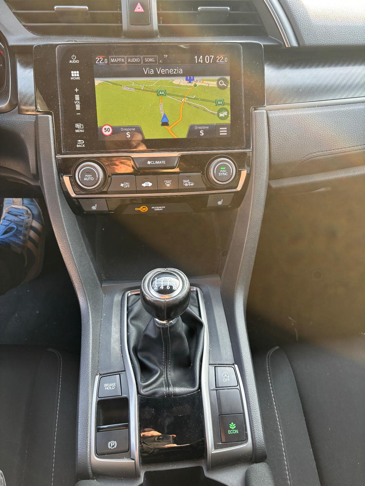 Honda Civic 1.5T 4 porte Elegance Navi CVT