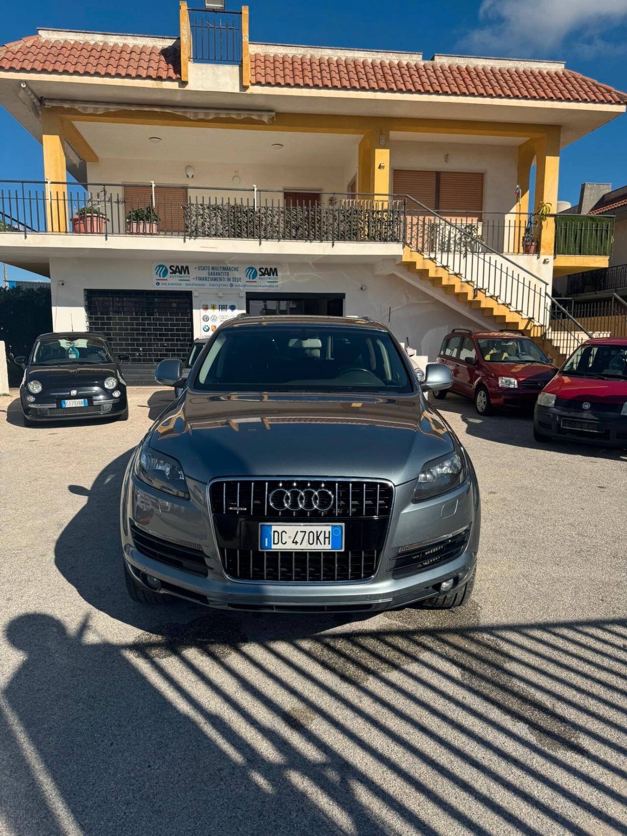 AUDI Q7 3.0 TDI V6 QUATTRO TIPTRONIC – 233 CV – UNICO PROPRIETARIO – 179.000 KM