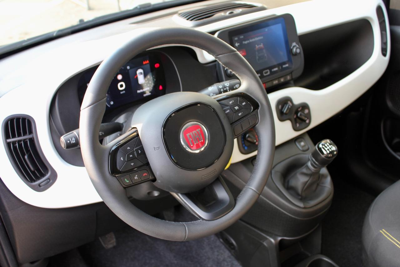 Fiat Panda 1.0 FireFly S&S Hybrid Pandina - Sensori posteriori - apple CarPlay & Android auto