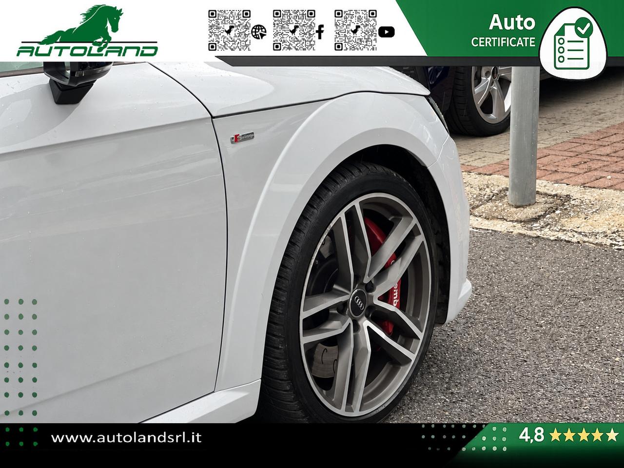 Audi TT Coupe 2.0 tfsi S line QUATTRO REVO Stage 3 - B&O - Matrix - MMI Plus - Retrocamera
