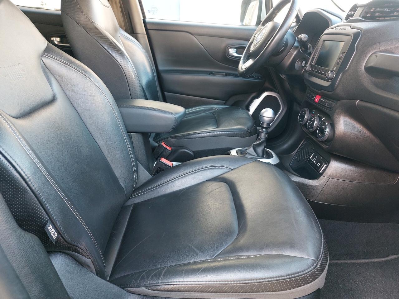 JEEP RENEGADE LIMITED TOP 1.6 MJT 120CV PELLE TOTALE STRAFULL PERFETTA