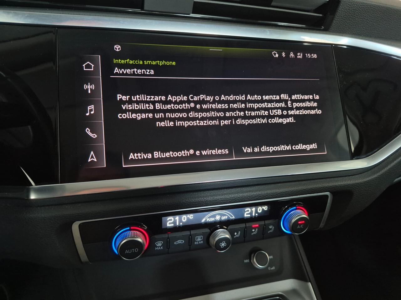 Audi Q3 SPB 35 2.0 TDI QUATTRO S-TRONIC LED NAVI MMI PLUS APPLE CAR PLAY/ANDROID AUTO ACC SEDILI ELETTRICI C.18 AUDI DRIVE SELECT