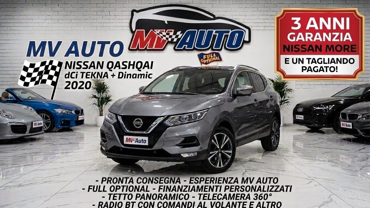 Nissan Qashqai 1.5 dCi DCT Tekna+ Dinamic