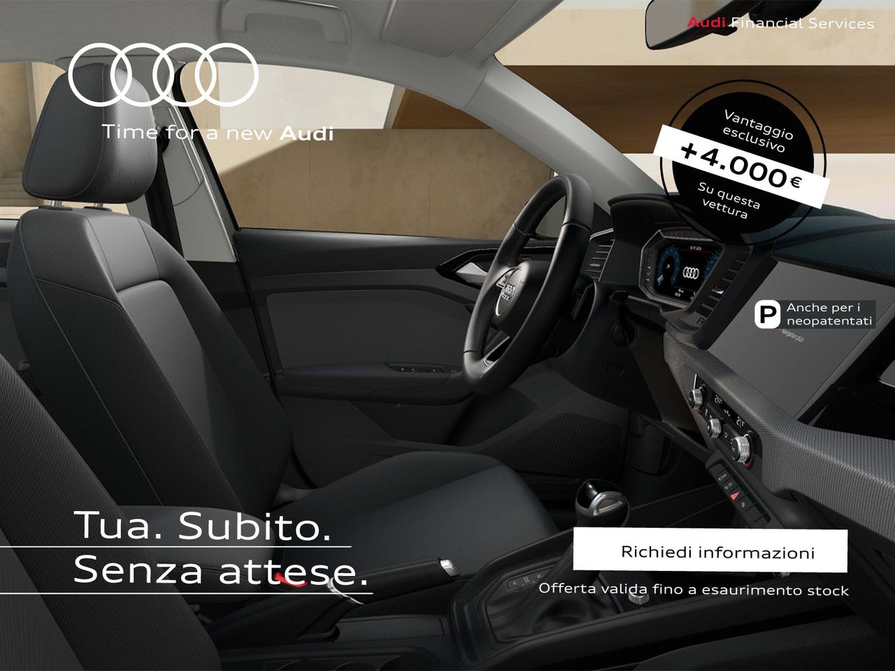 Audi A1 allstreet 30 1.0 tfsi identity contrast 116cv s tronic