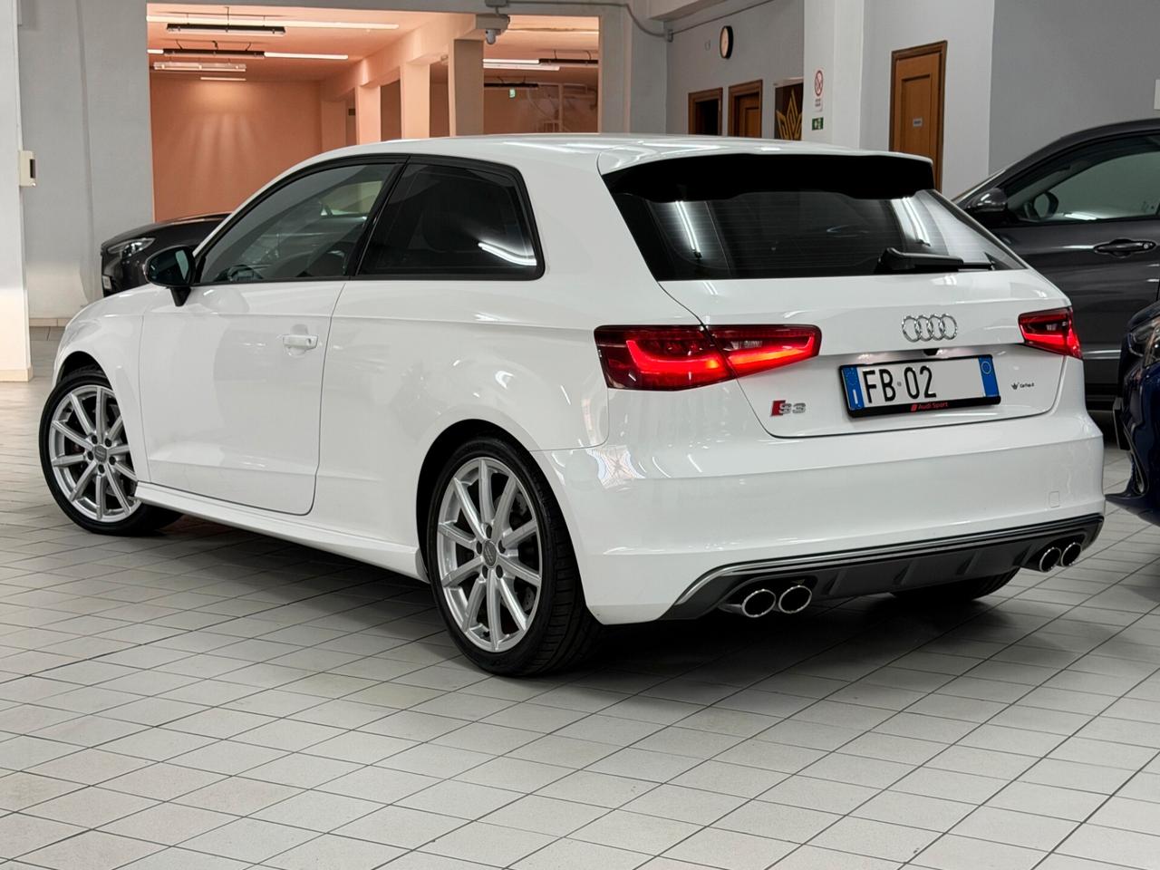Audi A3 S3 2.0 TFSI 300 CV QUATTRO 3P RETROCAMERA PELLE ALCANTARA BIXENO ALLARME SUBWOOFER RUOTINO