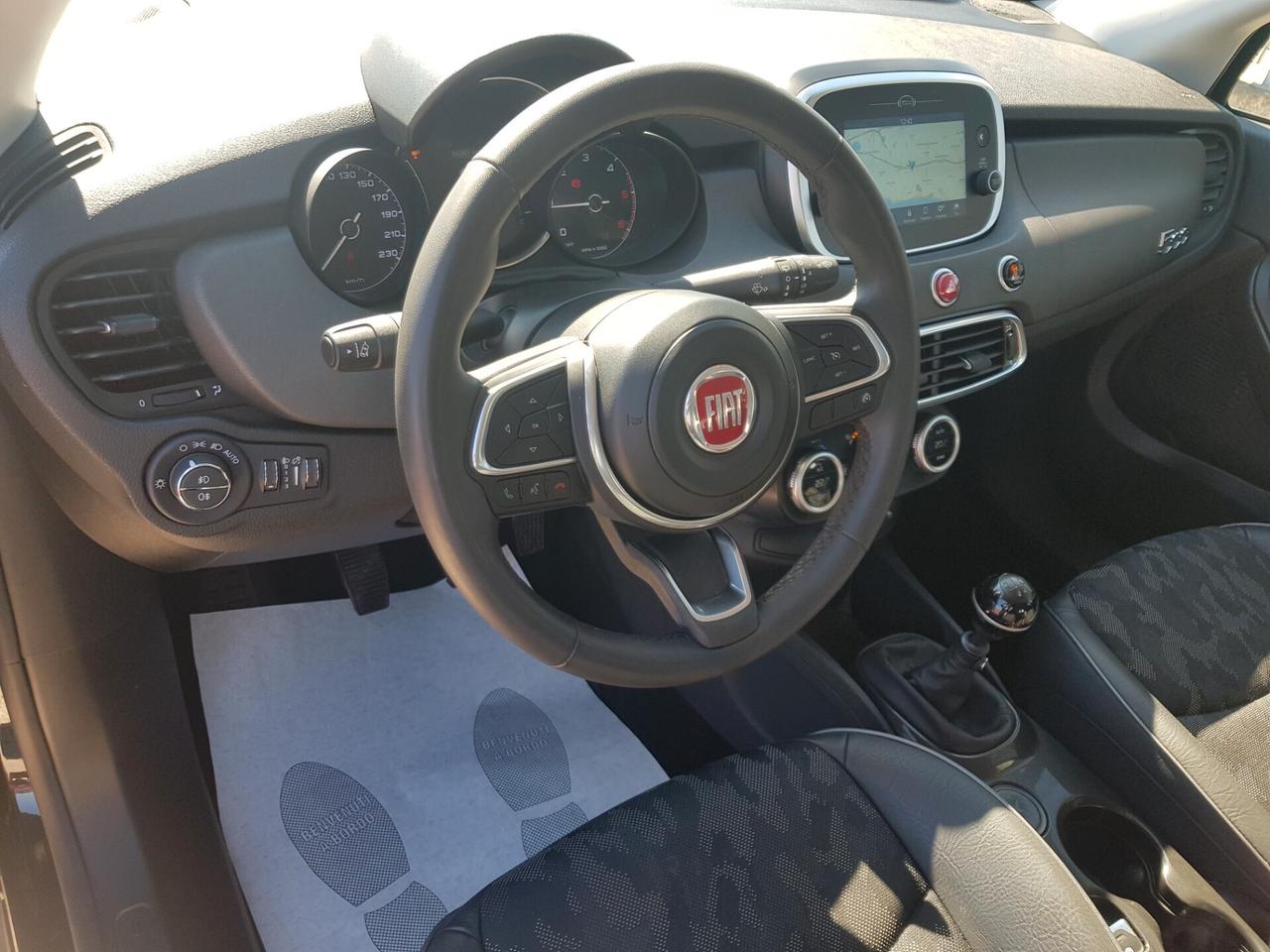 Fiat 500X 1.6 MultiJet 130 CV Cross Navy Pelle Rcam Led