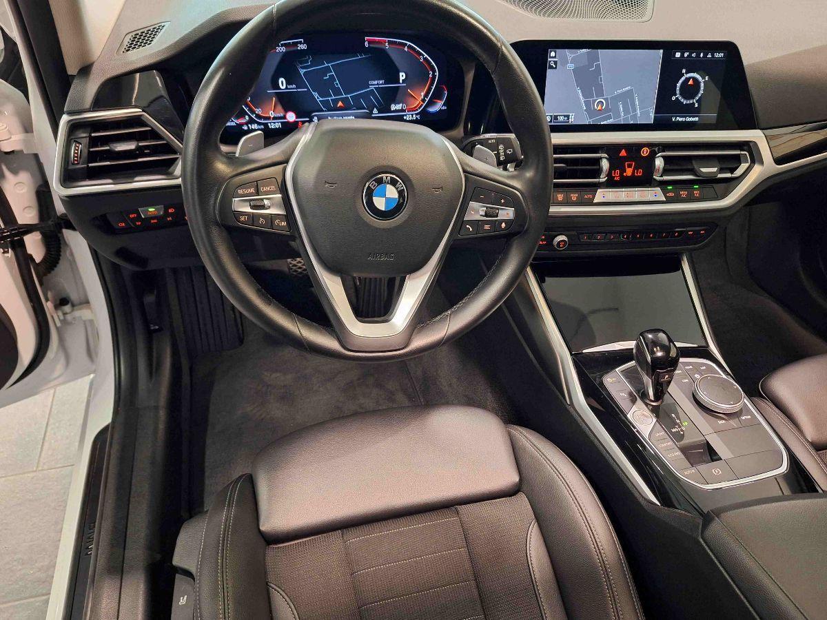 BMW 320 D TOURING HYBRID SPORT - INDIVIDUAL - X-DRIVE - BIANCO PERLA - TETTO - SEDILI SPORT - BLACK PACK - COCKPIT PRO - FULL LED - GARANZIA