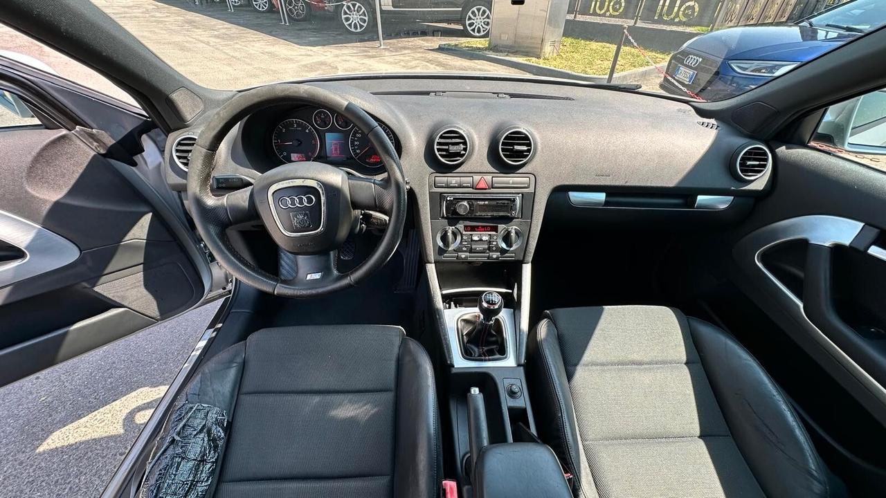 Audi A3 2.0 DIESEL 140 CV KM CERTIFICATI