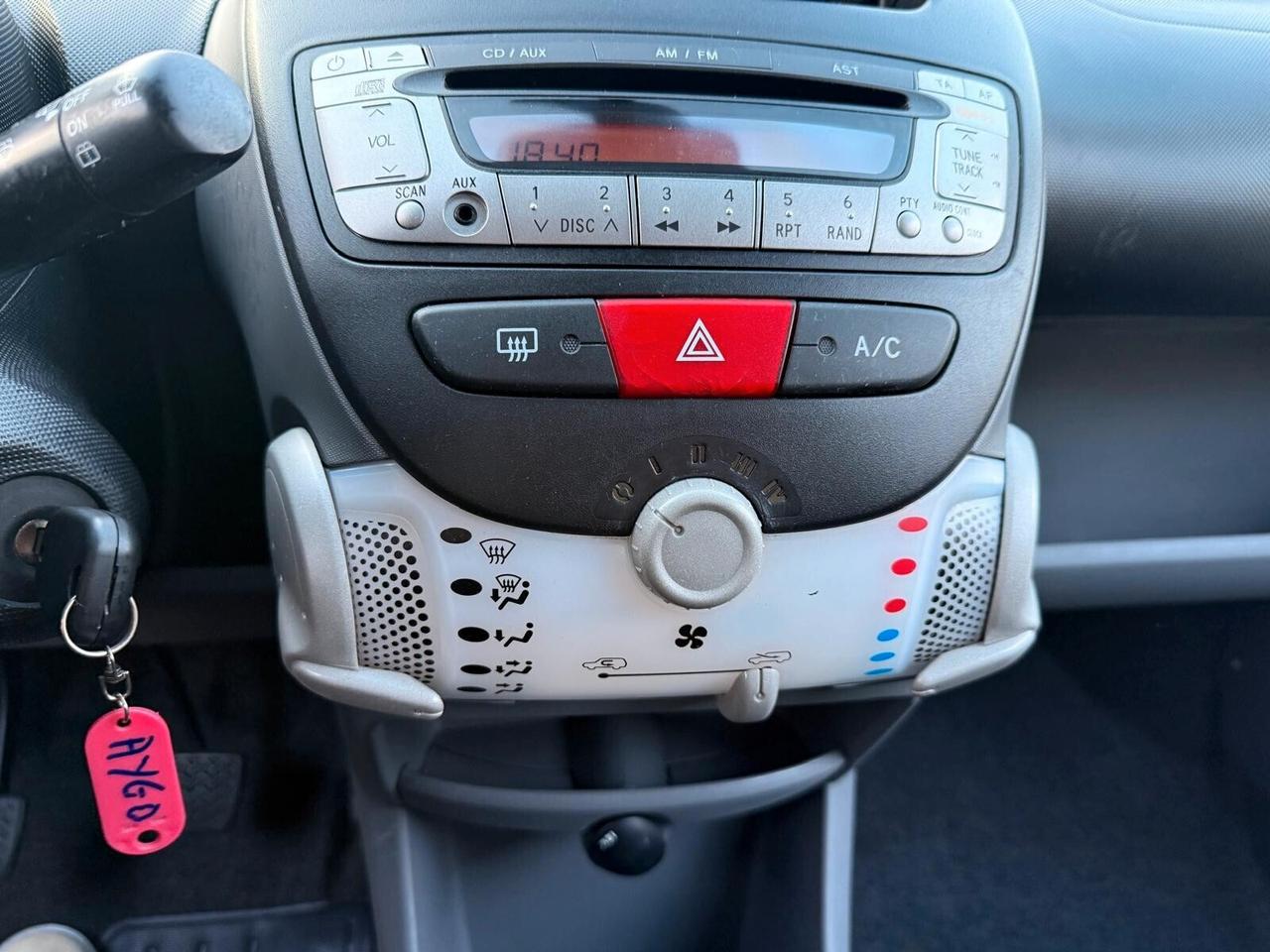 Toyota AYGO 1.0 5 porte Deep Ocean Connect PERFETTA