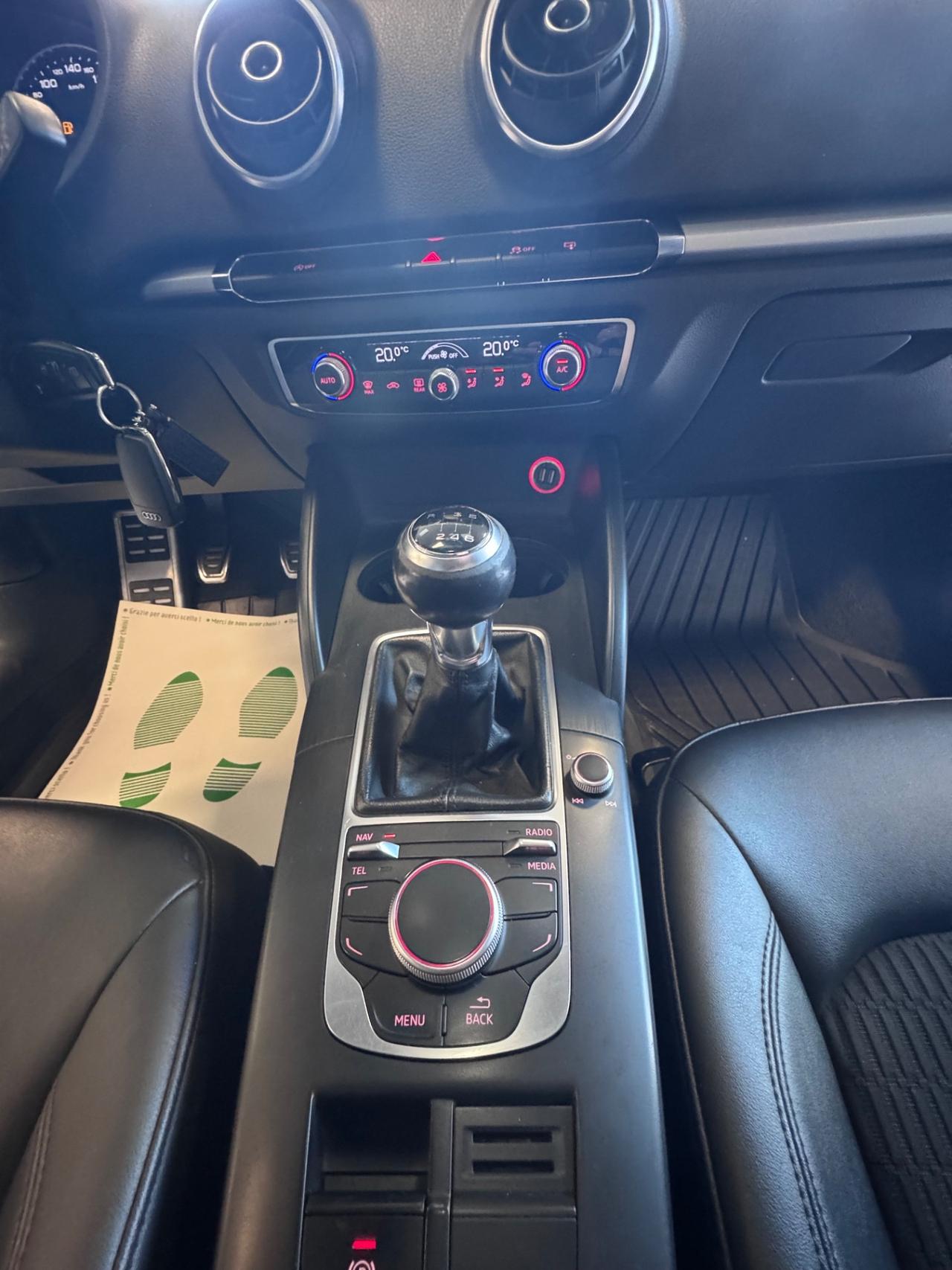 AUDI A3 SBACK 1.6 TDI AMBITION SPORT SOTTOCOSTO