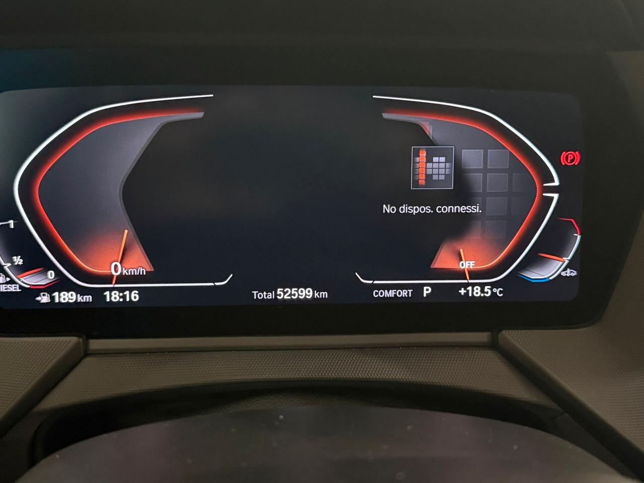 BMW 116d 5p. COLORVISION MSPORT ANNO 2022 50.000KM