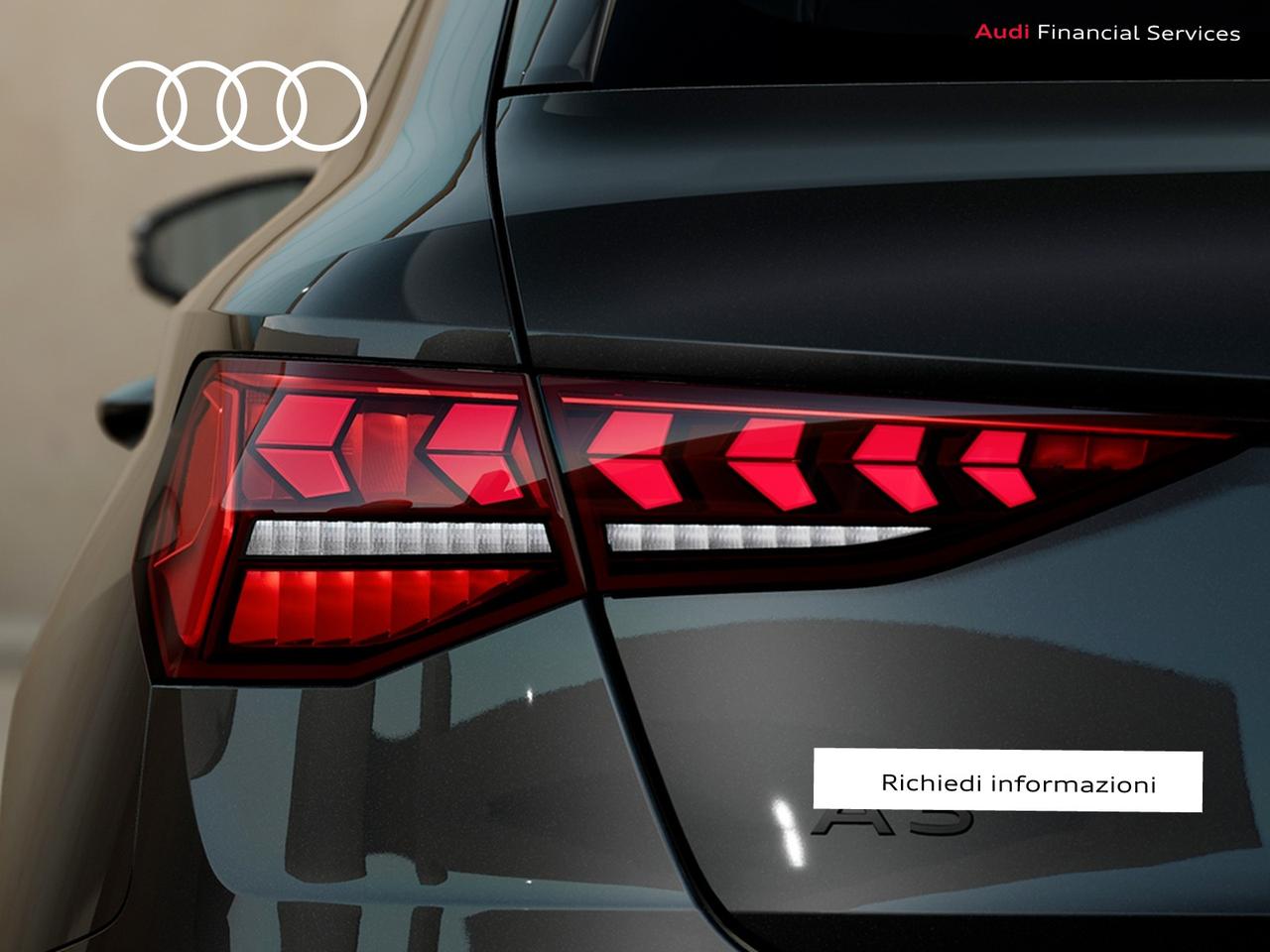 Audi A3 sportback 2.0 tdi s line edition 150cv s-tronic