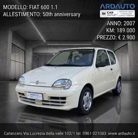 Fiat 600 1.1 50th Anniversary climatizzata