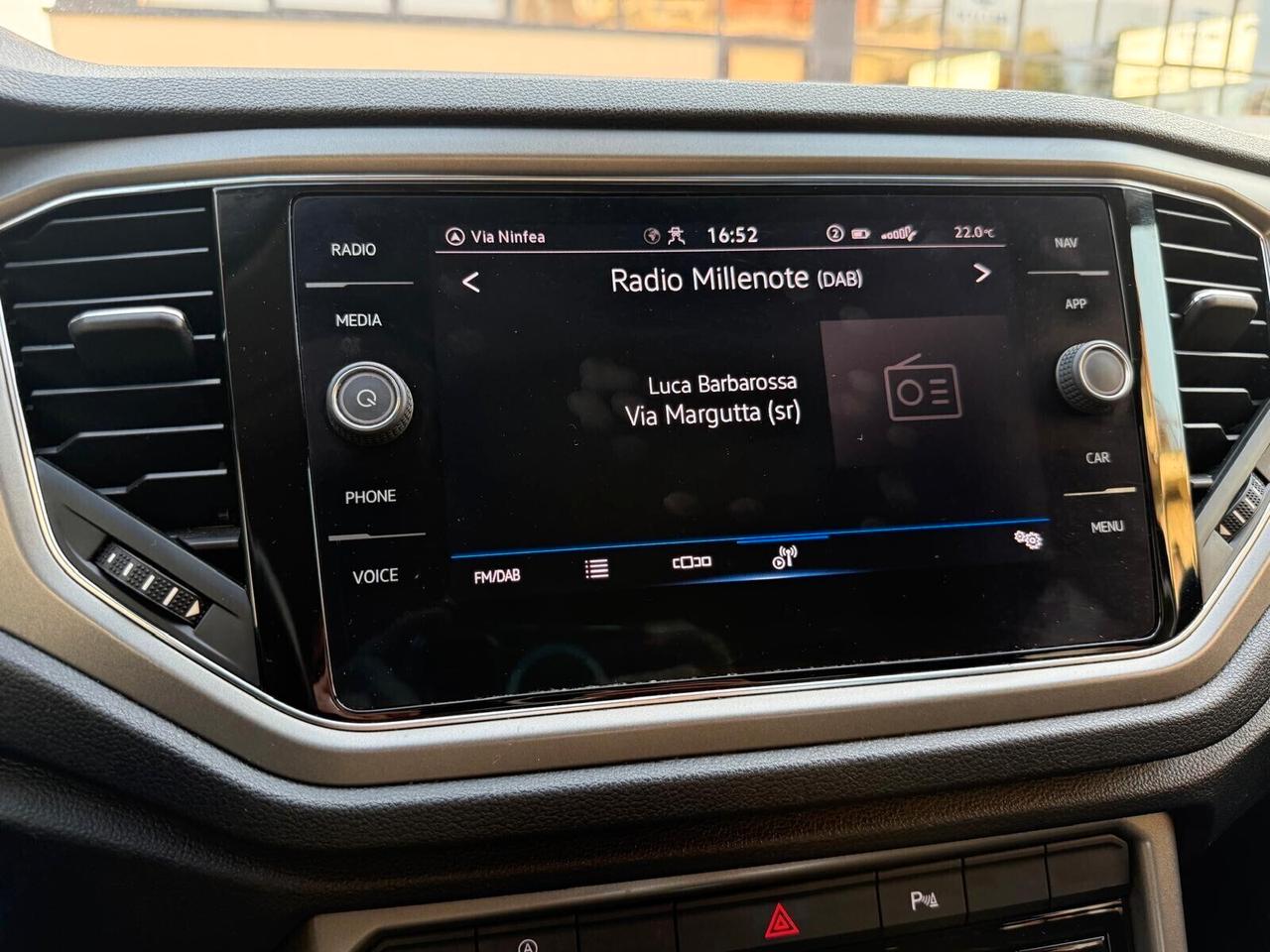 Volkswagen T-Roc 2.0 TDI SCR 150 CV DSG BMT ***APPLE CARPLAY/ANDROID AUTO***